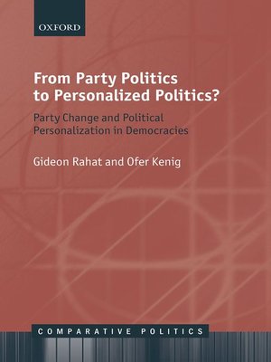 cover image of From Party Politics to Personalized Politics?